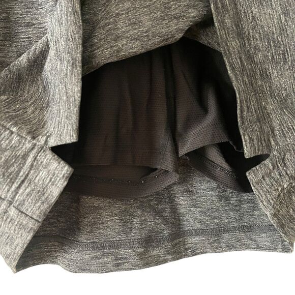 Athleta Large Modern Metro Skort Gray Pockets Casual Activewear Stretch - Picture 7 of 9